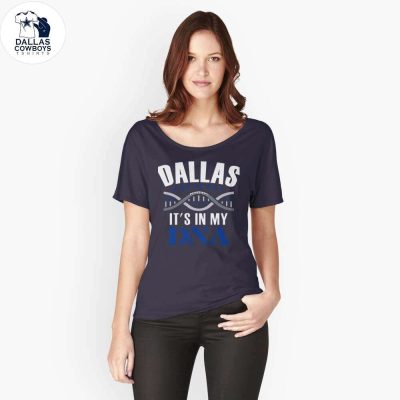 Dallas-Cowboy-ShirtsDallas-Football-Fan-Its-In-My-DNA-Relaxed-Fit-T-Shirt