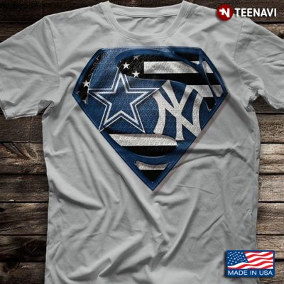 Dallas-Cowboys-And-New-York-Yankees-Superman