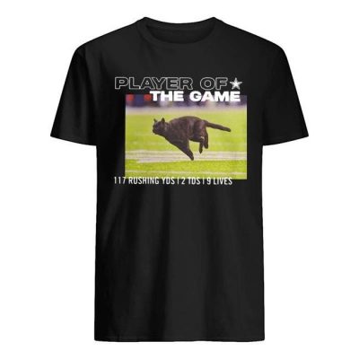 Dallas-Cowboys-Black-Cat-Player-Of-The-Game-117-Rushing-Ysd-2-Tds-9-Lives-Men-And-Women-T-Shirt-S-5Xl