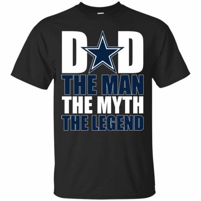 Dallas-Cowboys-Football-Dad-The-Man-The-Myth-The-Legend-Shirt