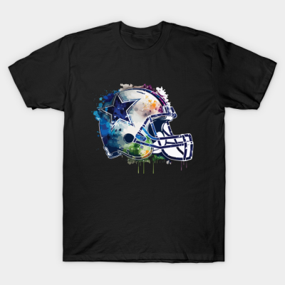 Dallas-Cowboys-Helmet-Artwork-T-Shirt