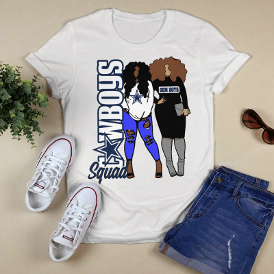 Dallas-Cowboys-Squad-Tshirt-For-Black-Girls-Shirt-Dallas-Cowboys-Squad-Black-Girl-Shirt