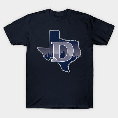 Dallas-Cowboys-State-Outline-T-Shirt