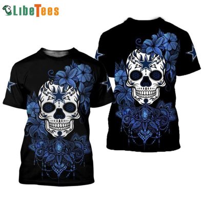 Dallas-Cowboys-Sugar-Skull-3D-T-shirt