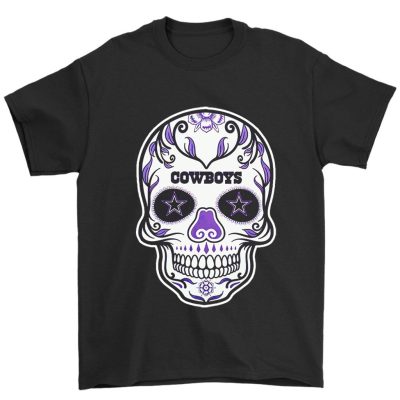 Dallas-Cowboys-Sugar-Skull-MenS-T-Shirt