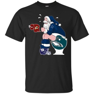 Dallas-Cowboys-Toilet-Santa-Claus-T-Shirt